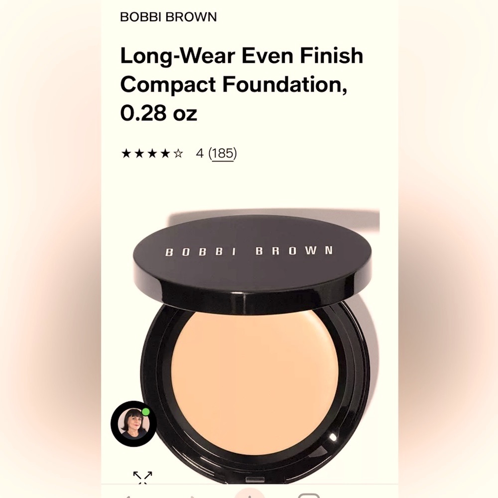 Foundation. Bobbi Brown.   Long wear !! Smooth flawless